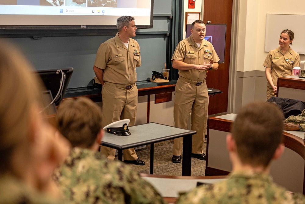 PCU John F. Kennedy Sailors Visit Boston