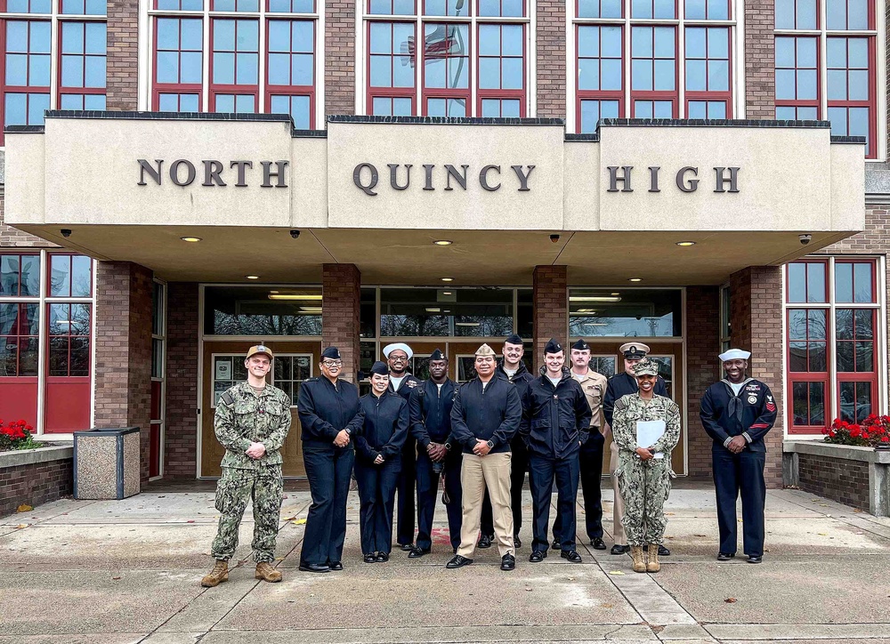 PCU John F. Kennedy Sailors Visit Boston