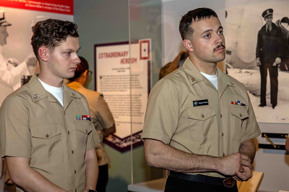 PCU John F. Kennedy Sailors Visit Boston