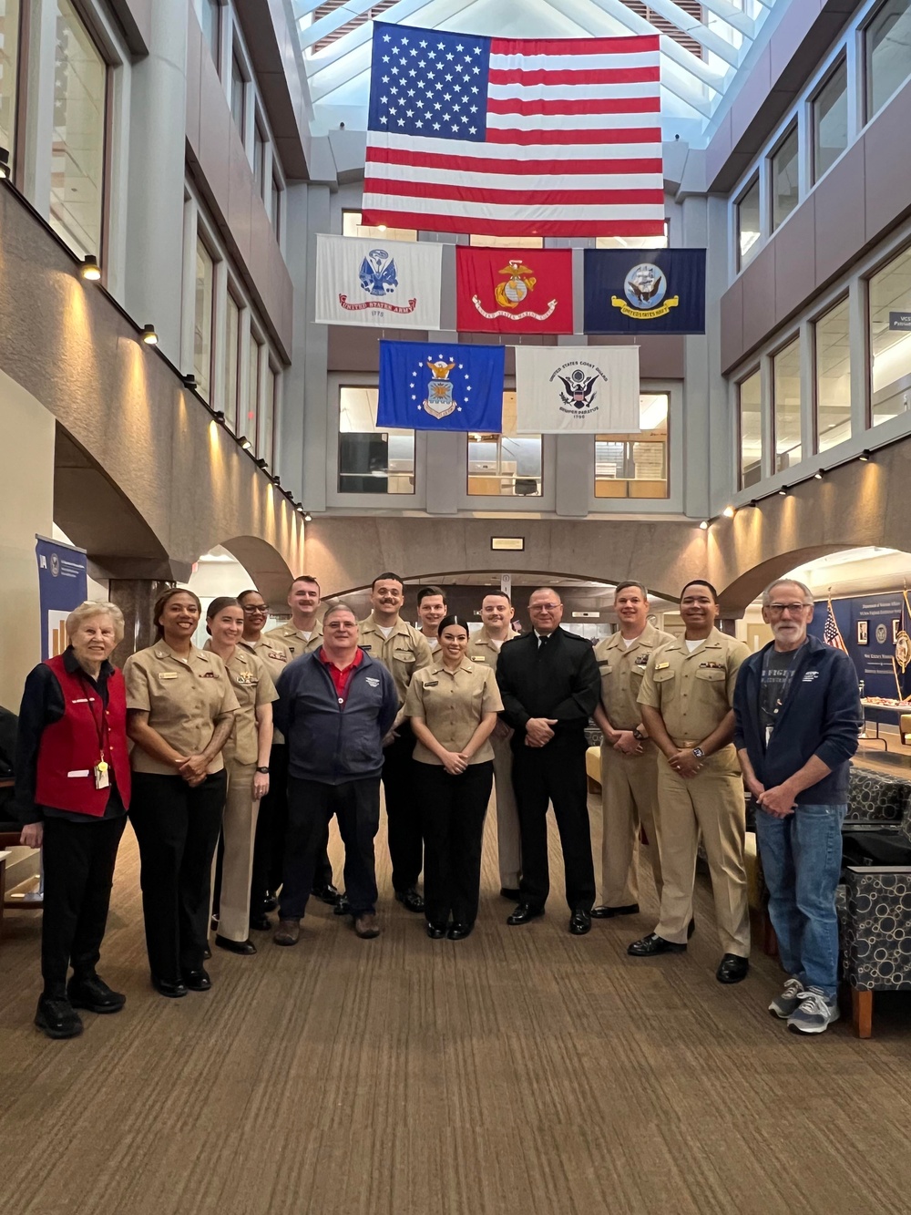 PCU John F. Kennedy Sailors Visit Boston