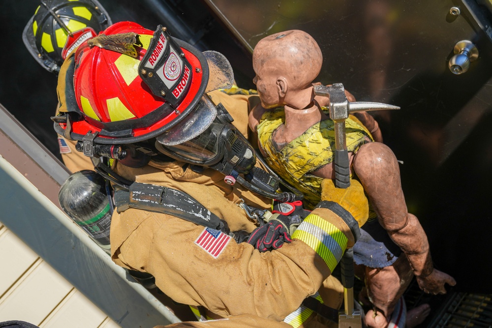 778th Civil Engineer Squadron Structural Fire Training