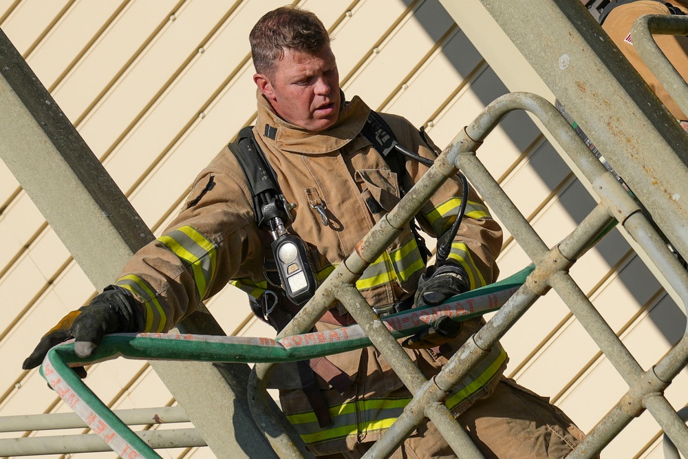 778th Civil Engineer Squadron Structural Fire Training