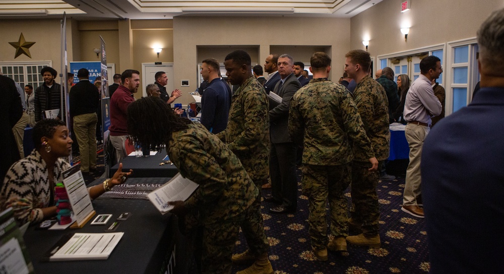 Wound Warrior Regiment hosts Department of Homeland Security hiring event