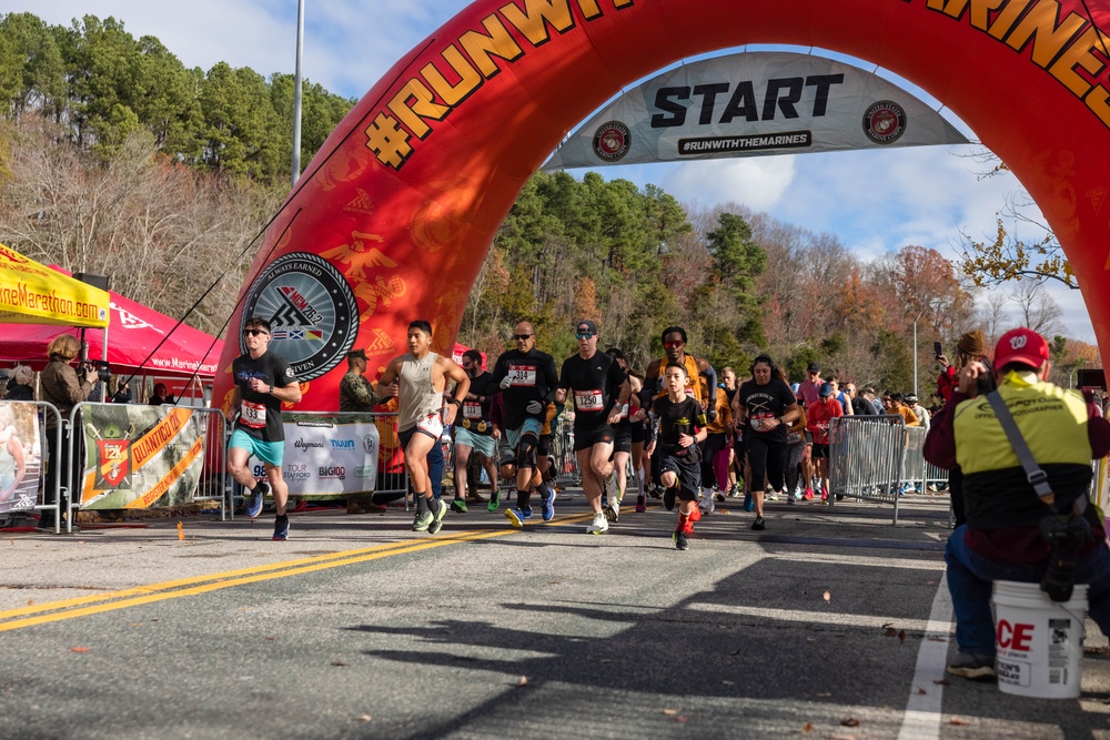 2024 Marine Corps Marathon Turkey Trot