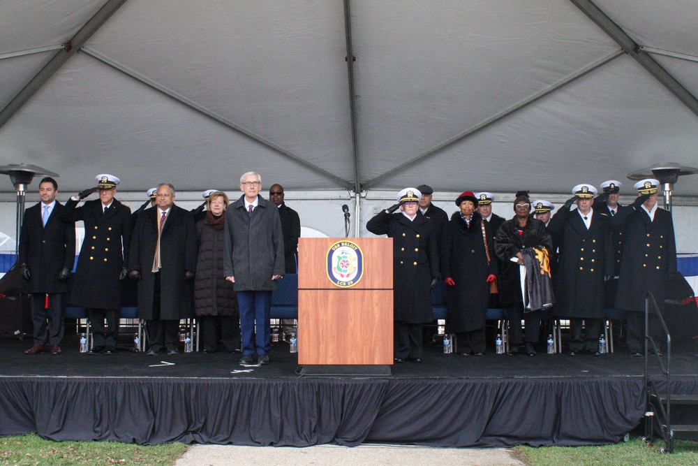 Vice Chief of Naval Operations Adm. Jim Kilby Participates in USS Beloit Commissioning