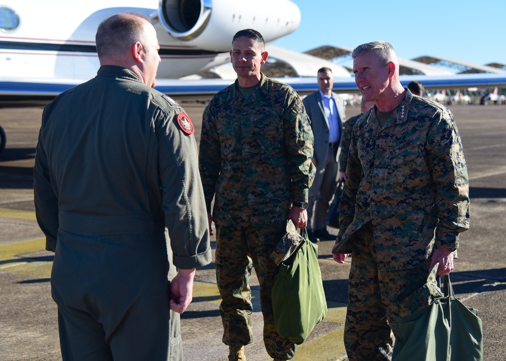 Commandant of the Marine Corps Visits NAS Meridian