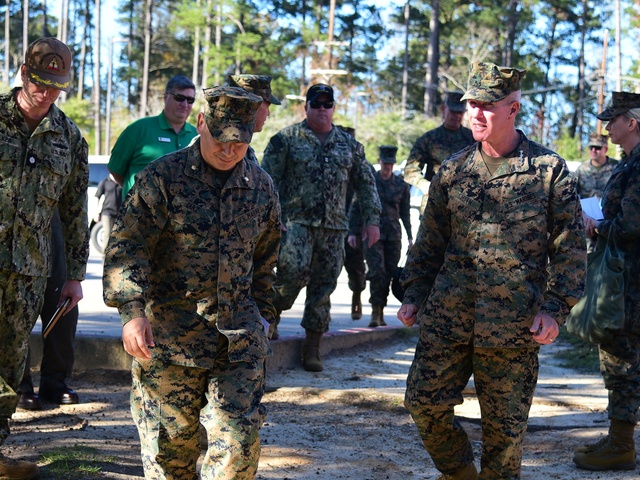 Commandant of the Marine Corps Visits NAS Meridian