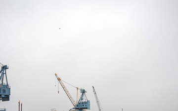 USS Hampton (SSN 767) Arrives at Portsmouth Naval Shipyard