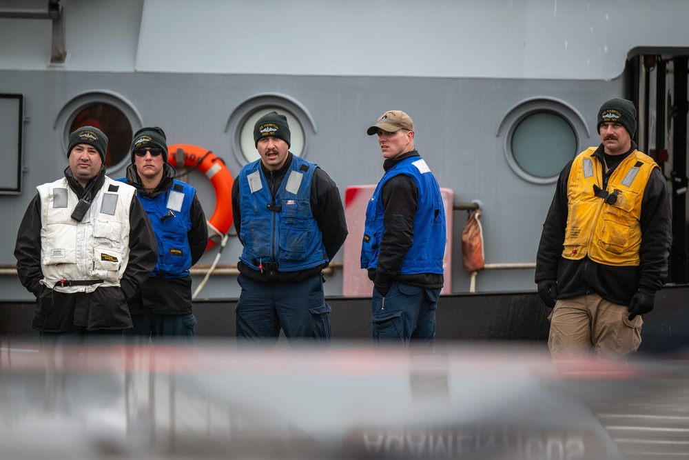 USS Hampton (SSN 767) Arrives at Portsmouth Naval Shipyard