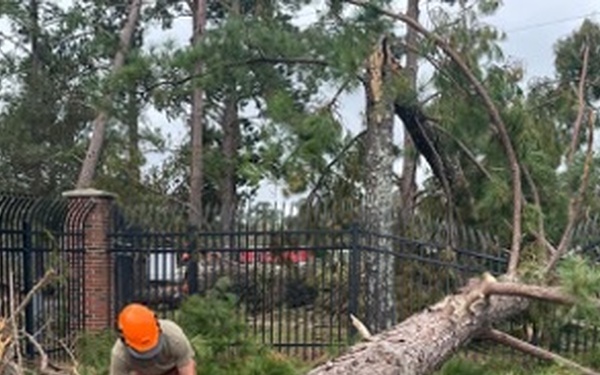 Service and Resilience in the 23d CES: Responding to Hurricane Helene