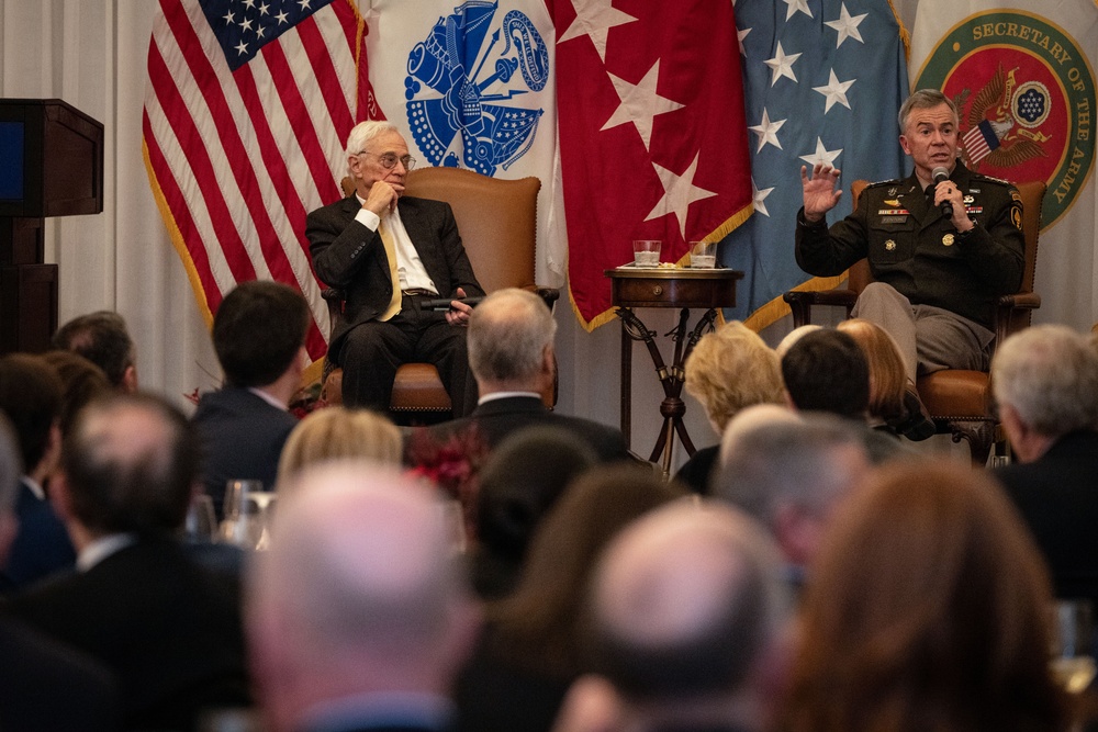 USSOCOM Commander Joins Medal of Honor recipient Col. Jack Jacobs for Fireside Chat