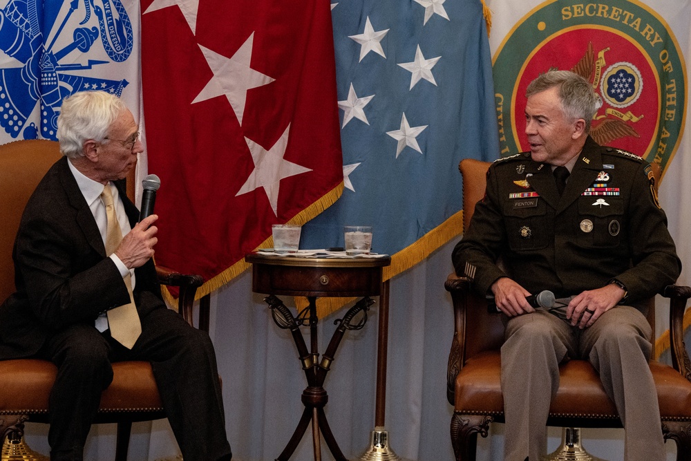 USSOCOM Commander Joins Medal of Honor recipient Col. Jack Jacobs for Fireside Chat