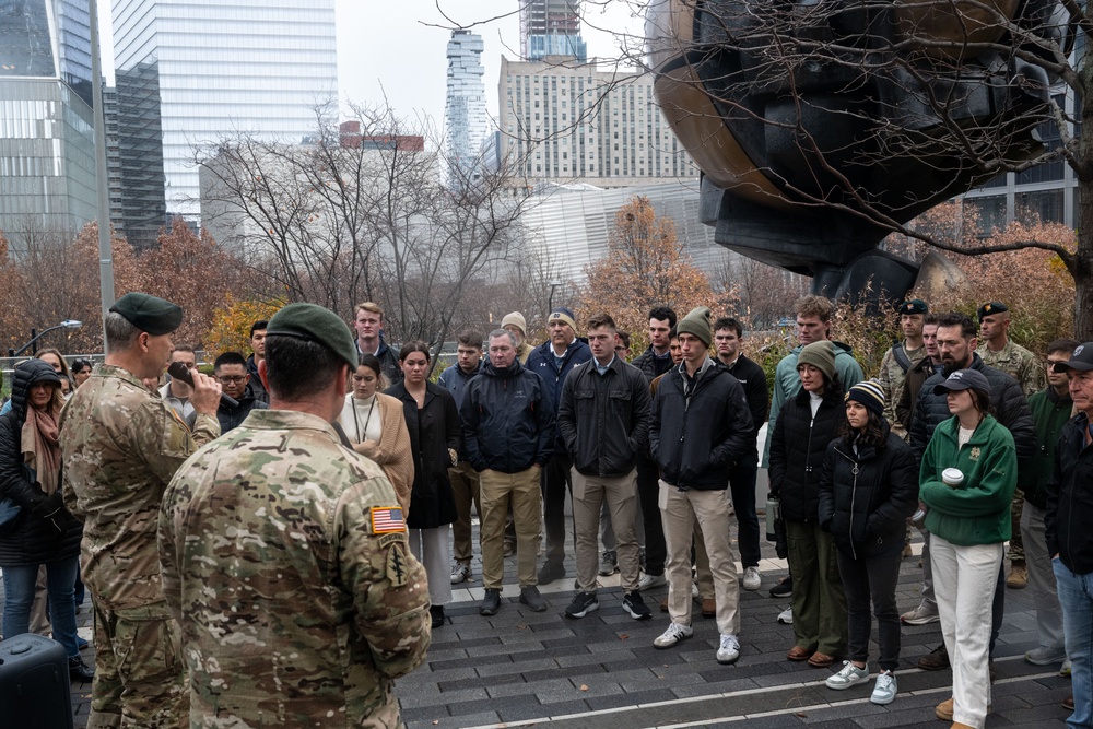 USSOCOM Leaders Visit 9/11 Memorial