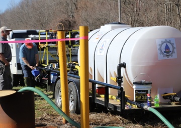ERDC researchers design, test new mobile treatment for relief wells