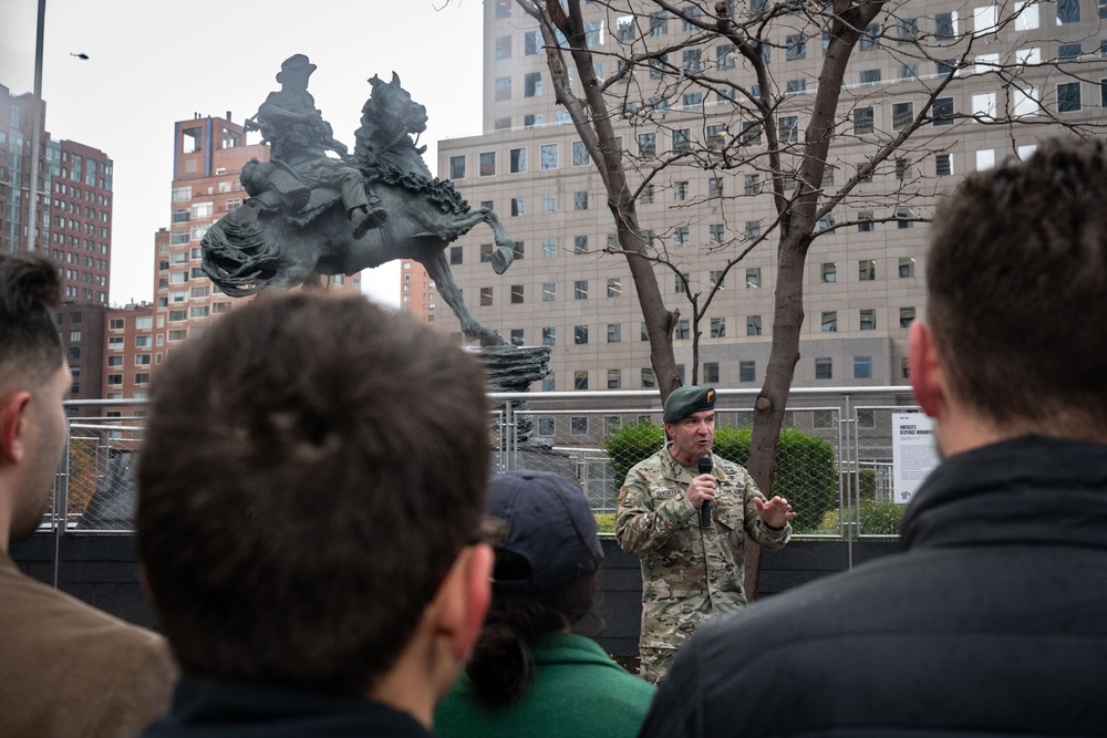 USSOCOM Leaders Visit 9/11 Memorial