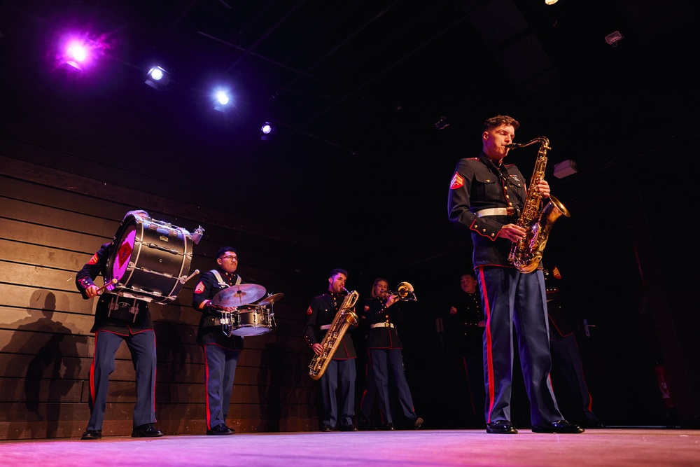 2nd MAW Band Commemorates 80th Anniversary of the Liberation of France