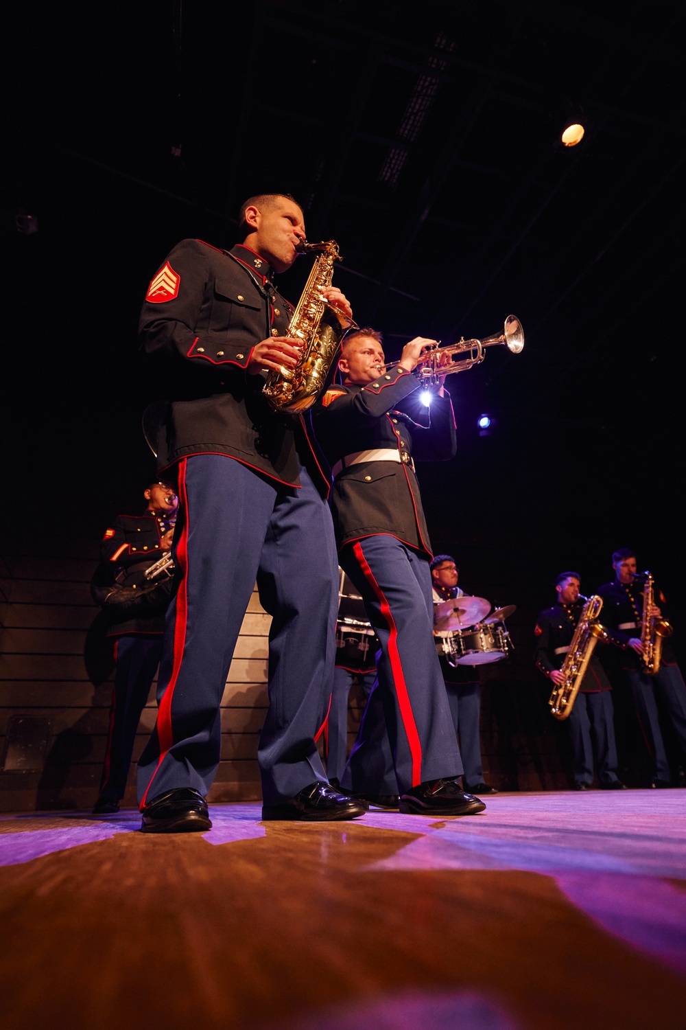 2nd MAW Band Commemorates 80th Anniversary of the Liberation of France