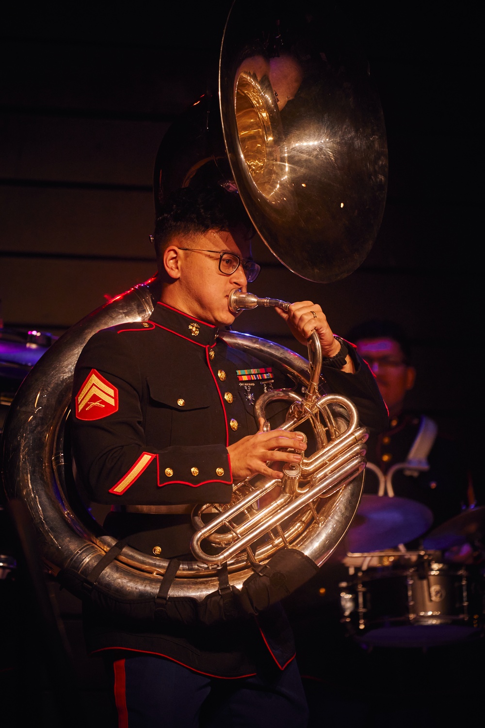 2nd MAW Band Commemorates 80th Anniversary of the Liberation of France