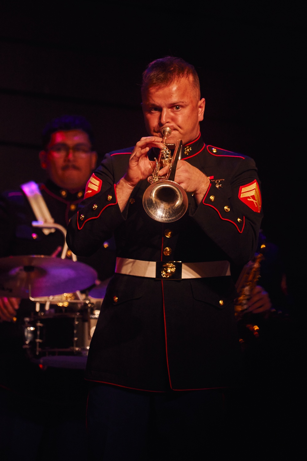 2nd MAW Band Commemorates 80th Anniversary of the Liberation of France