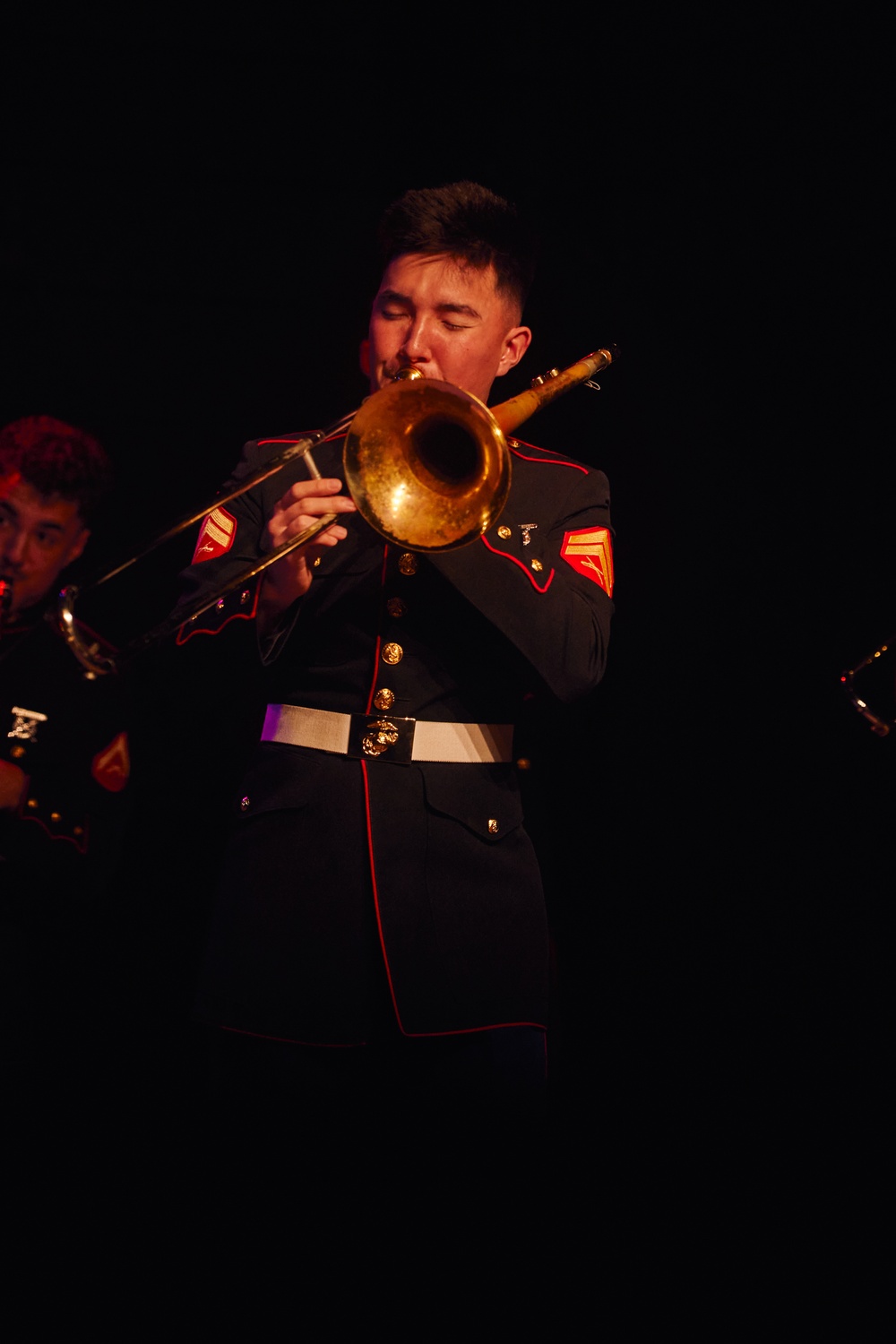 2nd MAW Band Commemorates 80th Anniversary of the Liberation of France