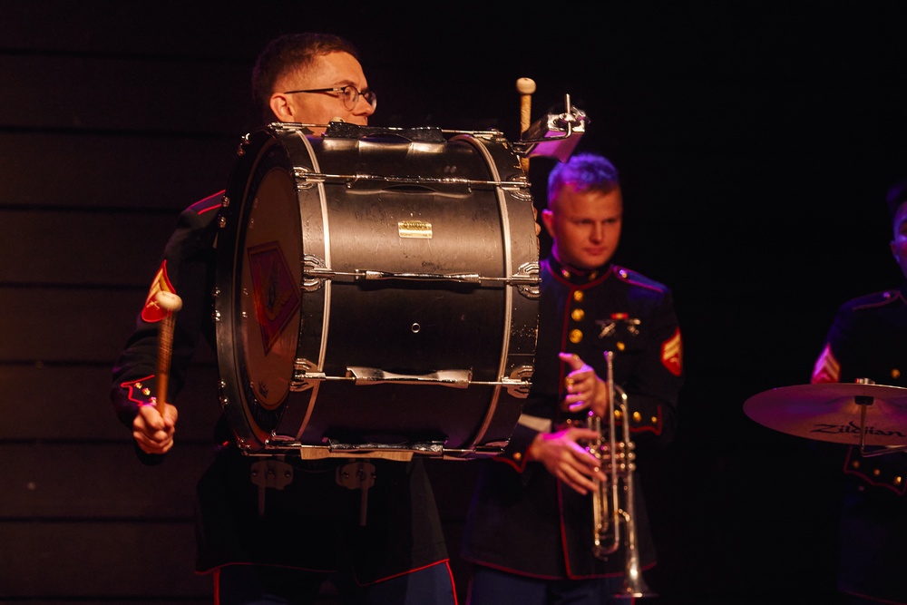 2nd MAW Band Commemorates 80th Anniversary of the Liberation of France