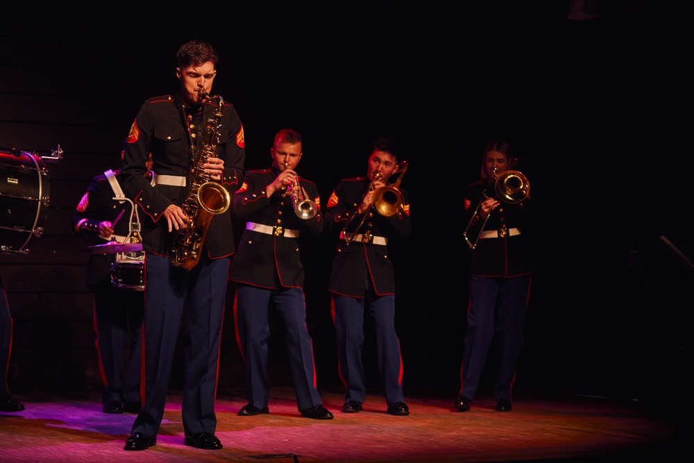 2nd MAW Band Commemorates 80th Anniversary of the Liberation of France