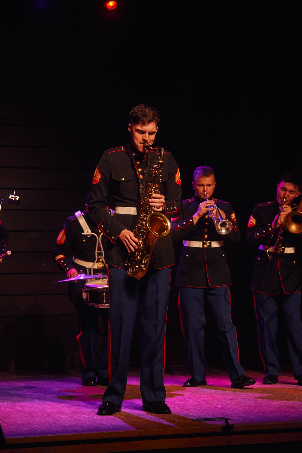 2nd MAW Band Commemorates 80th Anniversary of the Liberation of France