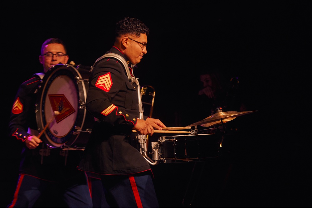 2nd MAW Band Commemorates 80th Anniversary of the Liberation of France