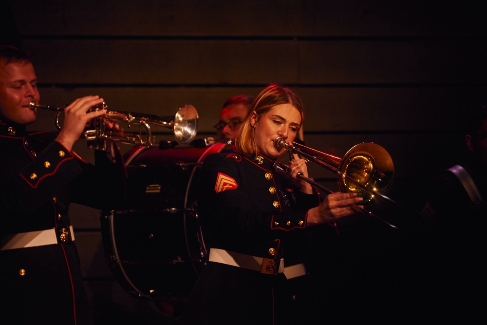 2nd MAW Band Commemorates 80th Anniversary of the Liberation of France