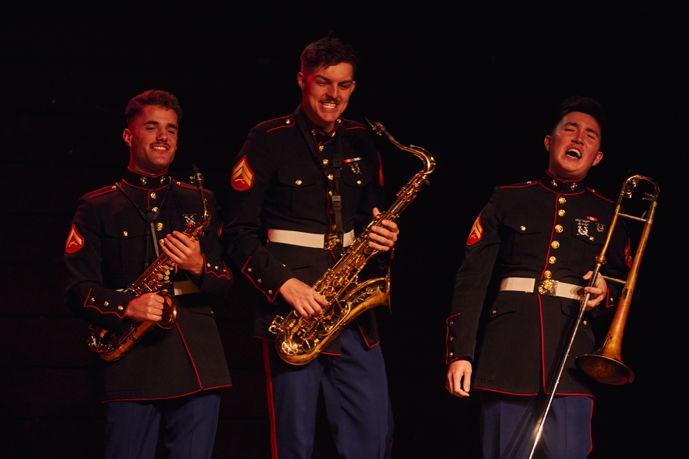 2nd MAW Band Commemorates 80th Anniversary of the Liberation of France