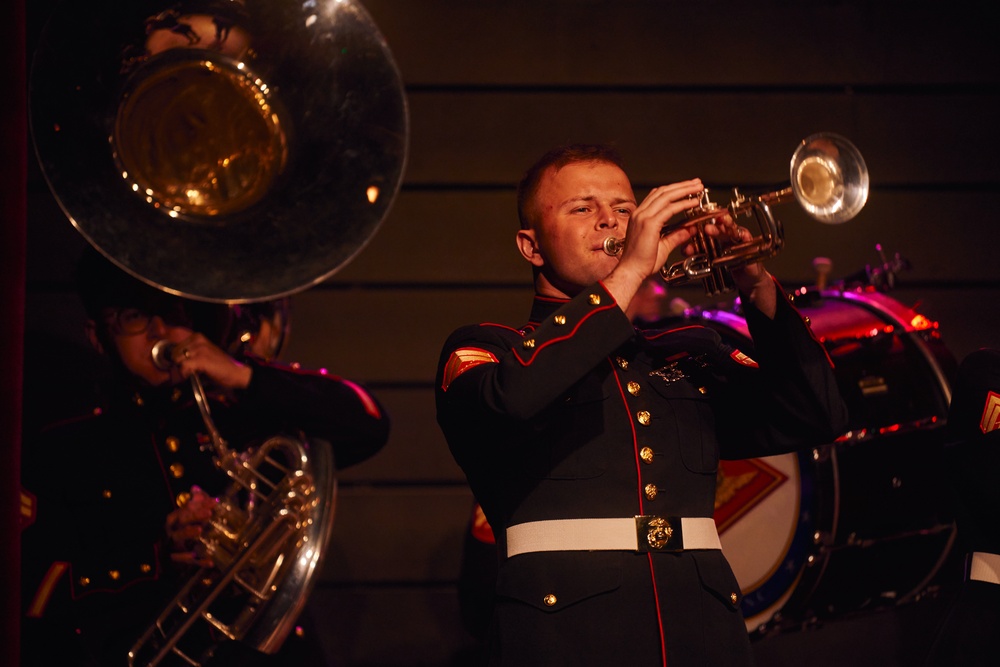 2nd MAW Band Commemorates 80th Anniversary of the Liberation of France