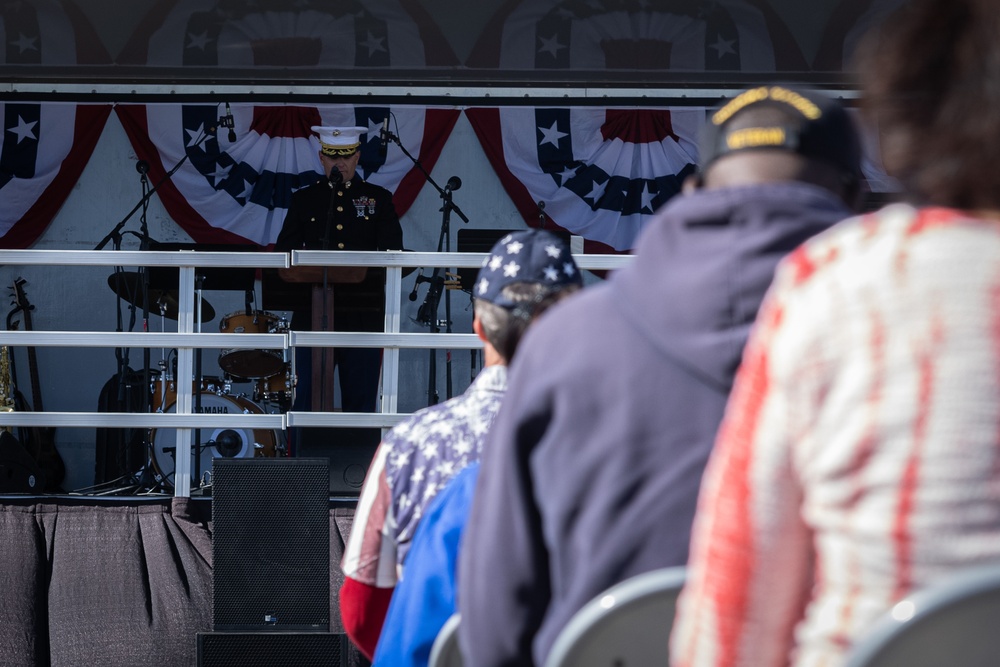 The Yucca Valley Community Center hosts the annual Morongo Basin Veterans Day Tribute