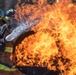 JBSA firefighters train with aircraft live fire