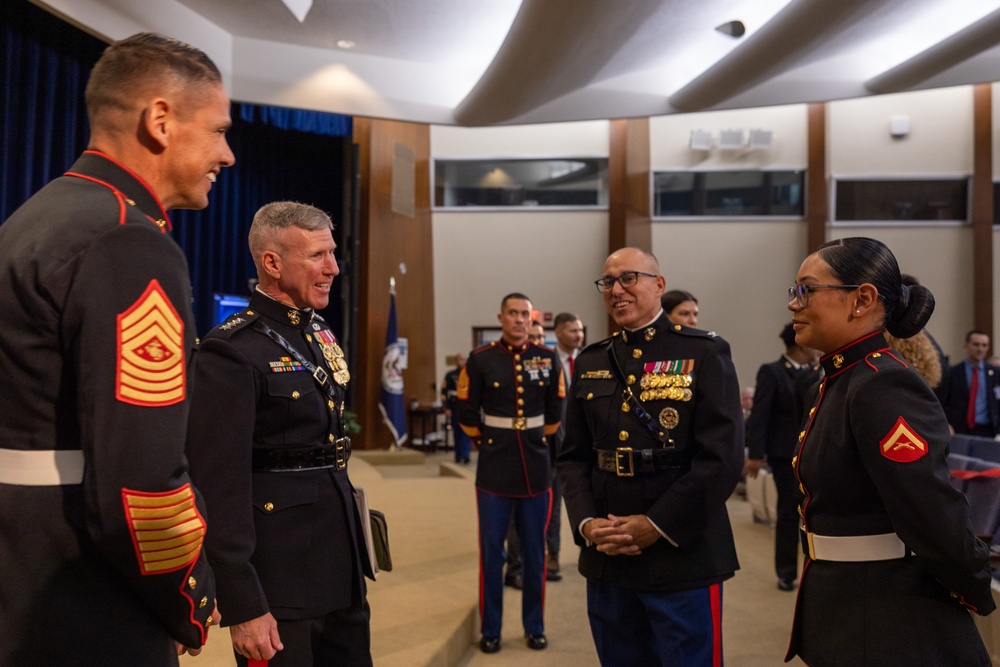 Commandant, Gen. Smith, Attends Department of State Cake Cutting