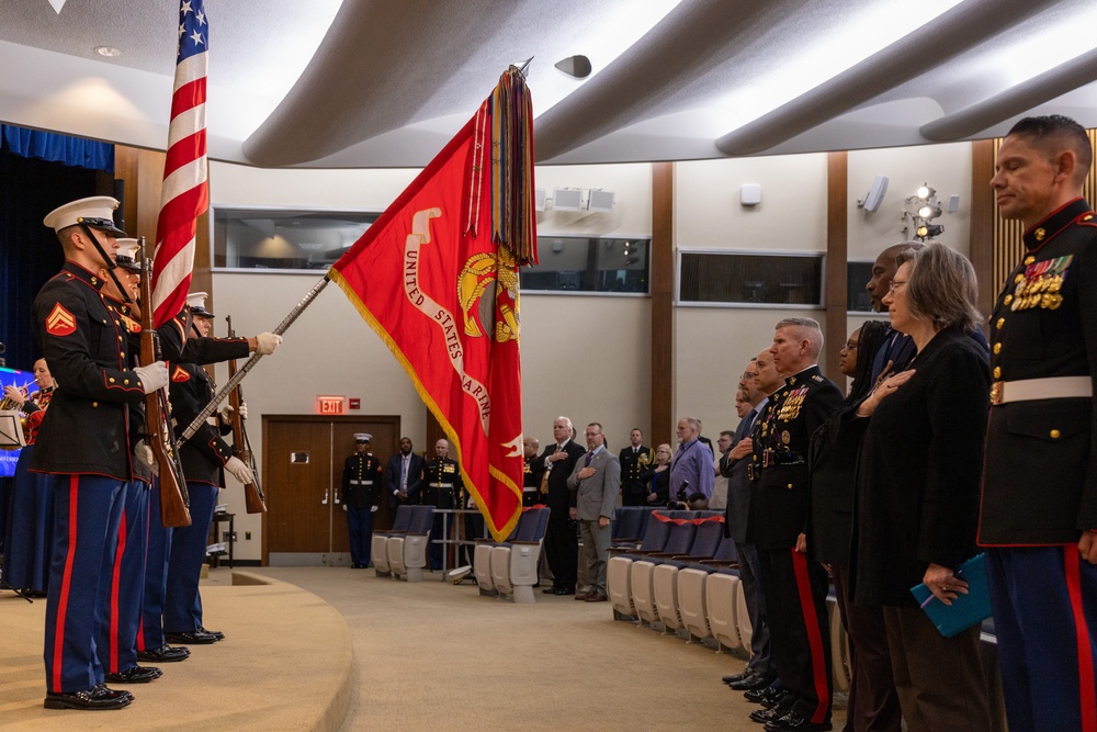 Commandant, Gen. Smith, Attends Department of State Cake Cutting