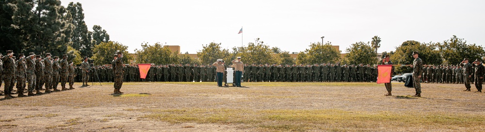 Marine Corps Recruit Depot Cake Cutting Ceremony