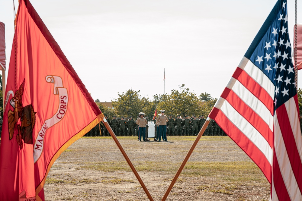 Marine Corps Recruit Depot Cake Cutting Ceremony