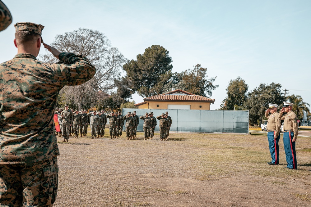 Marine Corps Recruit Depot Cake Cutting Ceremony