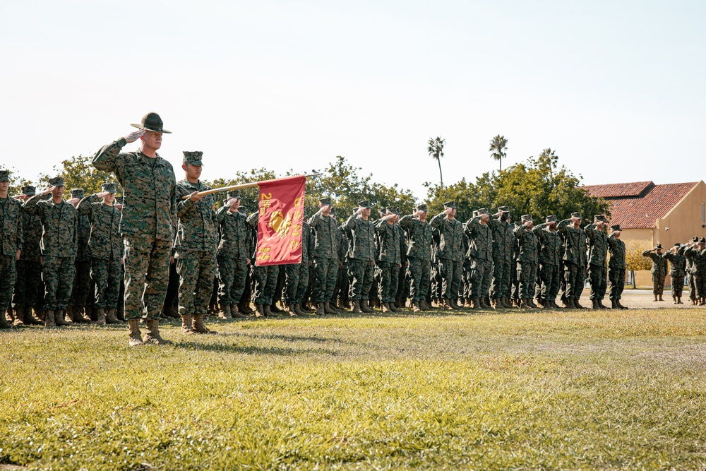 Marine Corps Recruit Depot Cake Cutting Ceremony