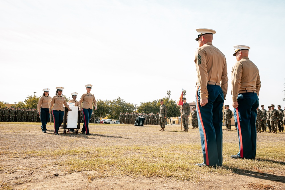 Marine Corps Recruit Depot Cake Cutting Ceremony