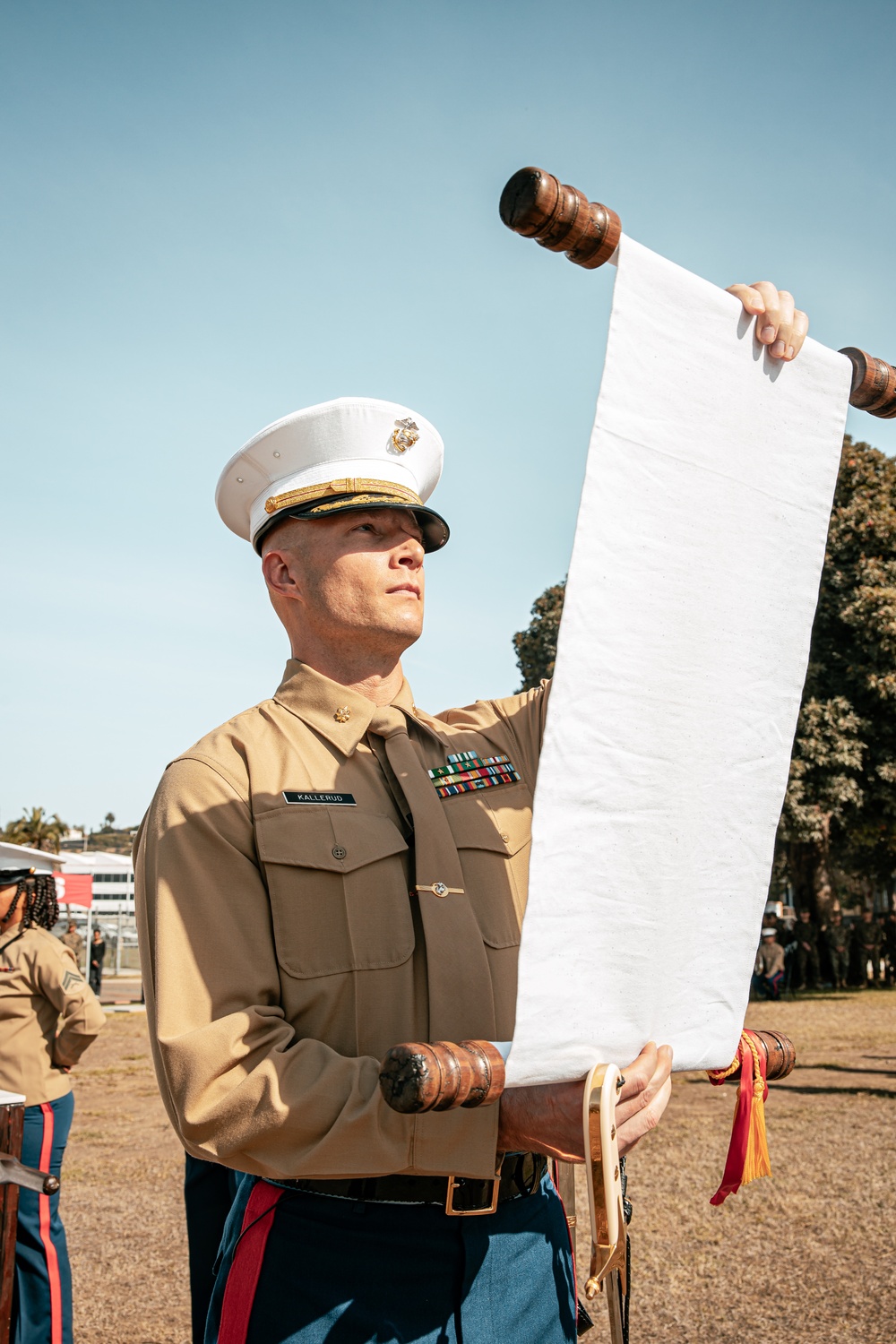 Marine Corps Recruit Depot Cake Cutting Ceremony