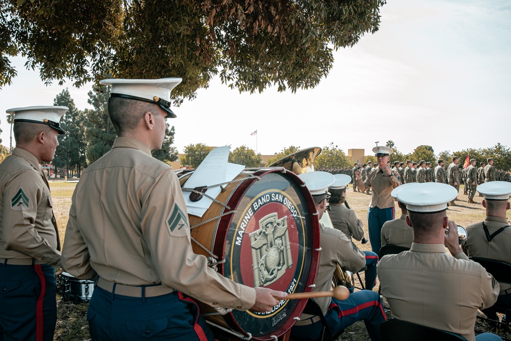 Marine Corps Recruit Depot Cake Cutting Ceremony