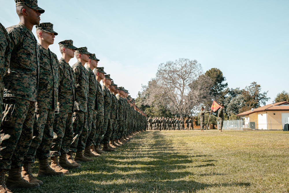 Marine Corps Recruit Depot Cake Cutting Ceremony