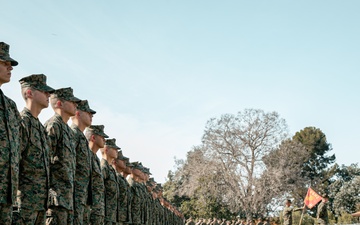 Marine Corps Recruit Depot Cake Cutting Ceremony