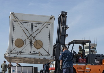 Third and 1st Marine Aircraft Wings work together to relocate F-35 trainer from San Diego to Japan