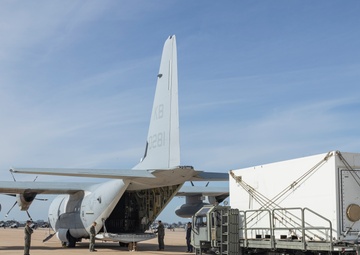 Third and 1st Marine Aircraft Wings work together to relocate F-35 trainer from San Diego to Japan