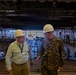 Commandant, Gen. Smith, Checks Progress on New LHAs, LPDs