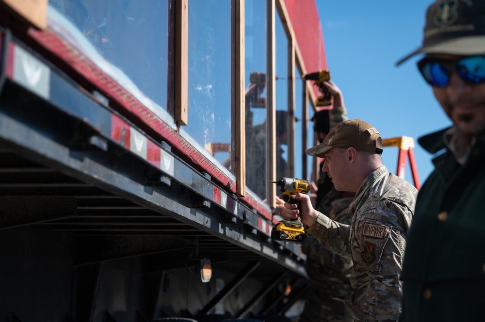 U.S. Capitol Christmas Tree visits Joint Base Andrews