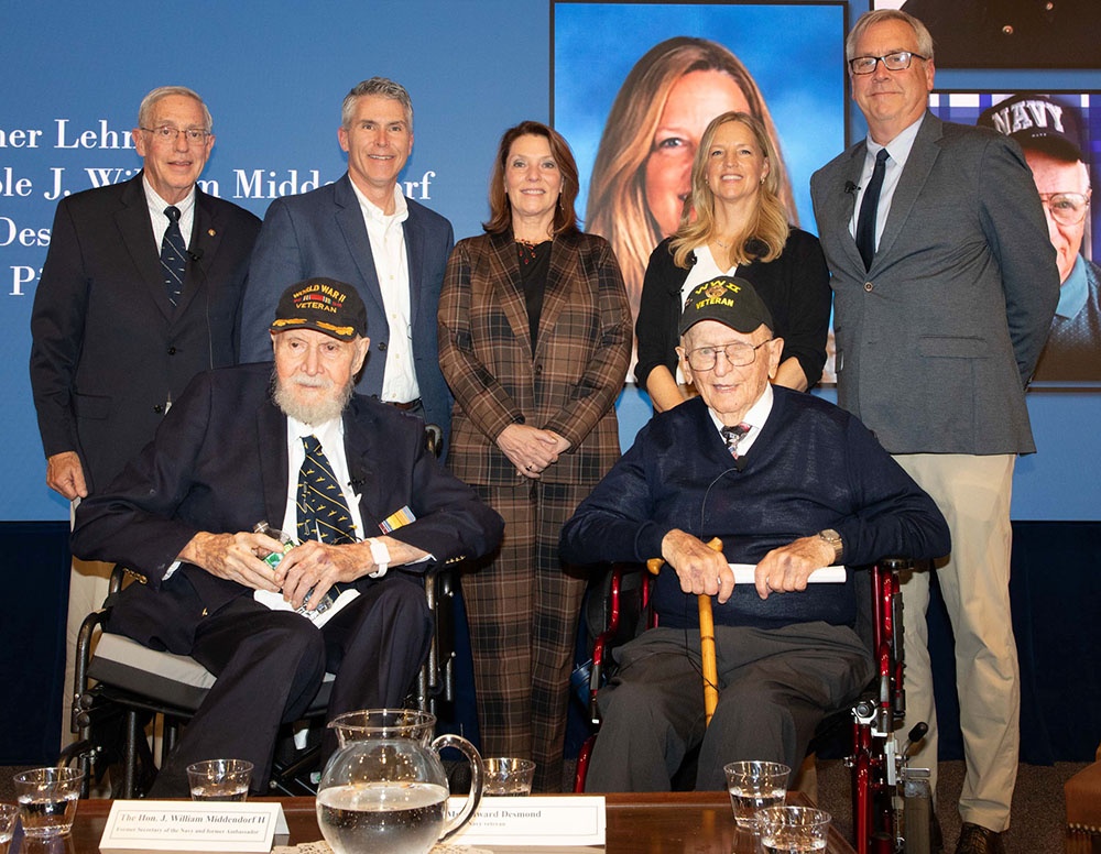 Members of the ‘Greatest Generation’ reflect on World War II service during presentation at NUWC Division Newport