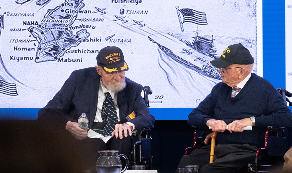 Members of the ‘Greatest Generation’ reflect on World War II service during presentation at NUWC Division Newport